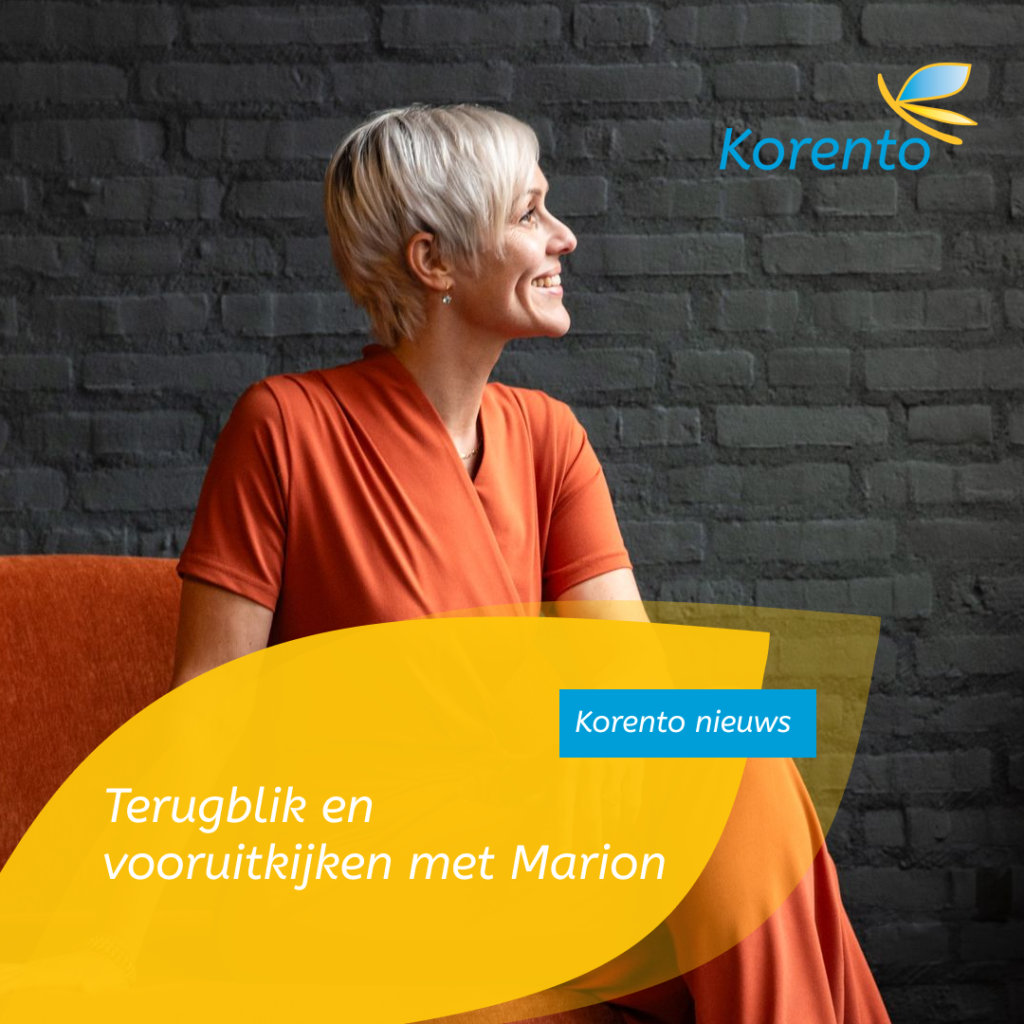 Terugblik en vooruitkijken met Marion