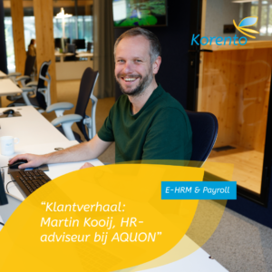 AQUON digitaliseert HR-processen met ondersteuning van Korento