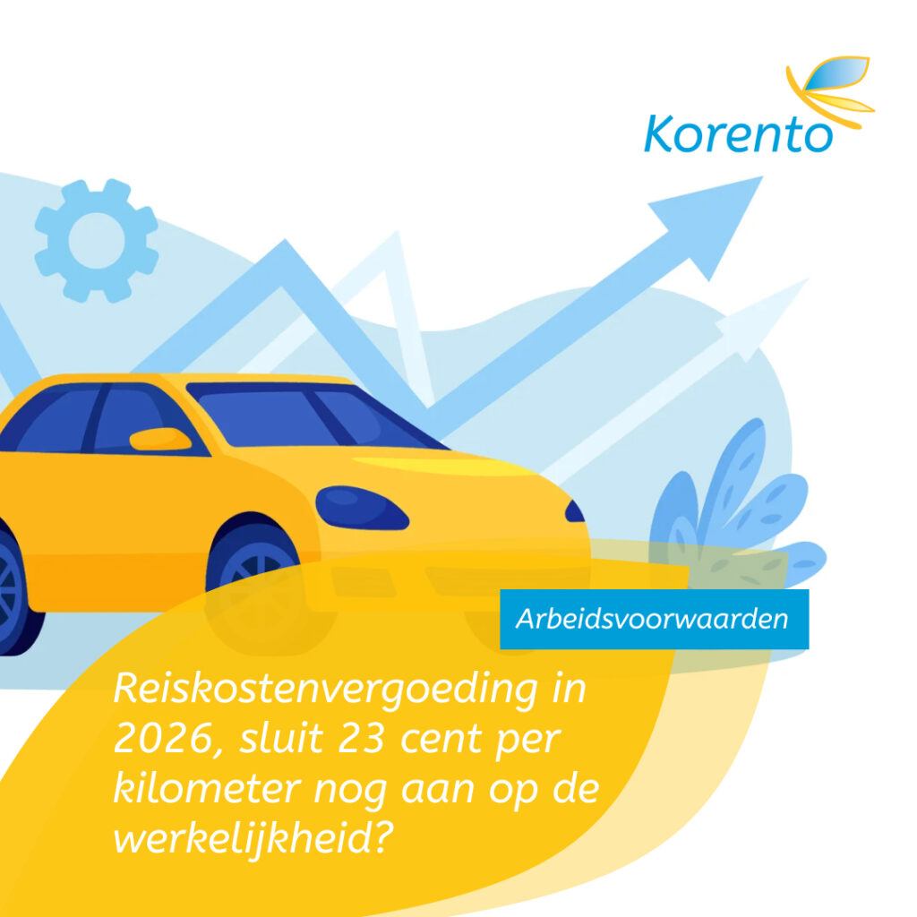 Reiskostenvergoeding in 2026, sluit 23 cent per kilometer nog aan op de werkelijkheid?